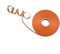 Curling Ribbon Rolls 5mm Width Crimped Ribbon for Balloons String Gift Wrapping Florists Wedding Party Decoration Festivals Arts/Crafts and Christmas Orange 50 Meters