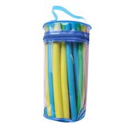 Curling Rods - Flexible Silicone Curling Set, Heatless Wool Rollers for Women, Portable Soft Curlers for Daily Styling, Travel, Party, Students, Events, Fac