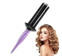 Curling Roll Comb-ABS 24.5cm Curly Hair Comb Styler | Hair Styling Tool,Anti-Slip Curling Iron Hairstyling Tools For Women, Home, Travel,Transform Your Curly Ĥair