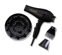 Curlsmith - Defrizzion Hair Dryer with Extra Large Diffuser, for Curly Hair, Reduce Frizz, 3 Speeds, 4 Heat Settings, Infared, Ceramic Heat for Fast Drying