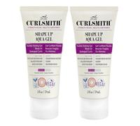 Curlsmith Shape Up Aqua Gel 59ml Lightweight Styling Gel Curly Hair - 2 PACK
