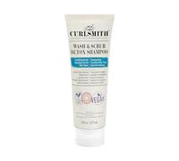 Curlsmith - Wash & Scrub Detox Pro-Biotic - Vegan Exfoliating Clarifying Shampoo for any Hair Type, Healthy Scalp (237ml)