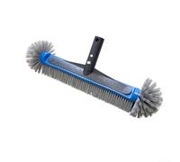 Curly Ball Head Pool Brush with Rounded For Edge for Narrow Corners | Lightweight PP Bristles Safe for Vinyl Liner | For Easy Clip Handle for Telescopic Pole | Above