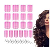 Curly Bangs Roller, Hair Roller for Bangs, 18 Hair Curling Rollers, With 10 Hair Pins, Hair Styling Tools, Helper for Straight Hair with Ro