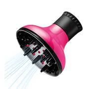 Curly Blow Dryer Diffuser - Blow-Dry Hair Accessory, Portable ABS Attachment, 5.12in Lightweight 160g | Wavy Styling Salon Home Travel Featuring Adjustable Flow Even Heat Distribution Comfort Grip