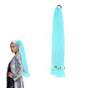 Curly Braiding Hair Synthetic Ponytail Extensions Soft Yaki Texture Crochet Braids Hair Extension 2615