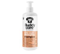 Curly Coat Detangling Dog Shampoo by Buddycare | Deep Cleansing Shampoo for Dogs | Peach Scented | With Aloe Vera and Pro Vitamin B5 (500ml)