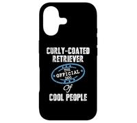 Curly Coated Retriever The Official Dog Of Cool People Case for iPhone 17