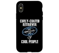 Curly Coated Retriever The Official Dog Of Cool People Case for iPhone X/XS