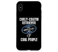 Curly Coated Retriever The Official Dog Of Cool People Case for iPhone XS Max