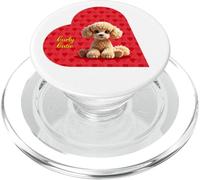 Curly Cutie! - Cute Toy Poodle - Valentine PopSockets PopGrip for MagSafe