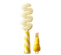 Curly Defining Brush - Anti-slip Grip Portable Styling Comb - Scalp Massage Comb - for Holiday Festival Salon Home Travel Wedding Bridal Spa Grooming Parties Summer