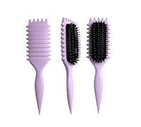 Curly Hair Brush, Bounce Curl Brush, Curl Defining Styling Brush for Detangling, Shaping, and Defining Curls for Women and Men