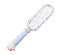 Curly Hair Brush - Comb with Jointing | Brush with Massager - for Home Use Hotel Daily Moves All Hair Types Travel Shower Salon