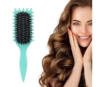 Curly Hair Brush, Curl Defining Brush, Curl Define Styling Brush, Boar Bristle Hair Brush, Hair Brush for Detangling for Women, Bounce Curl Brush
