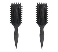 Curly Hair Brush, New Modeling Brush Styling Brush Multifunctional Brush Suitable for Curly Hair,Improve Curly HairBoth for Men and Women(2 Items)