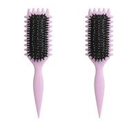 Curly Hair Brush, New Modeling Brush Styling Brush Multifunctional Brush Suitable for Curly Hair,Improve Curly HairBoth for Men and Women(2 Items)