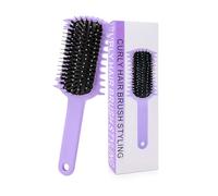Curly Hair Brush, Volume Curl Defining Brush for Detangling Shaping and Styling Women's Curls, Reduce Pulling (Purple)