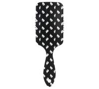 Curly Hair Brushes Pattern All Saints' Day Happy Halloween Spooky Anti-static Massage Hair Comb Wet And Dry HairBrushes for Women Men Makes Hair Smooth