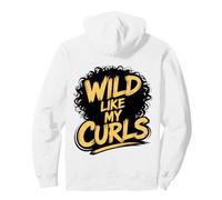 Curly Hair Don't Care Pullover Hoodie