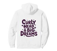 Curly Hair Don't Care Pullover Hoodie