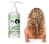 Curly Hair Elastin, Curl Defining Cream for Wavy Hair, Hair Enhancer Moisturizing, Curl Boost Defining Cream Hair Repairing Bounce, for Frizz Control & Color Treated, Curl Moisturizer (1Pcs)