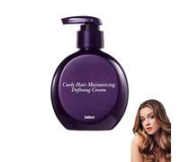 Curly Hair Moisturizing Defining Cream, Hair Curl Defining Cream, Style & Maintain Natural Curls, Deep Moisturization, for Curly & Wavy Hair (Defining Cream)