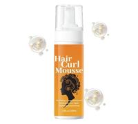 Curly Hair Mousse - 200ml Long-Lasting Hold Spray - Curly Mousse Hair Foam - for Shine Defining Texturizing Refreshing Styling