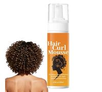 Curly Hair Mousse - 200ml Long-Lasting Hold Spray - Curly Mousse Hair Foam - for Shine Defining Texturizing Refreshing Styling