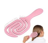 Curly Hair Styling Brush Portable Spiral Hollowed-out Smoothing Styling