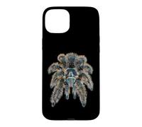 Curly Hair Wooly Tarantula Spider Case for iPhone 15 Plus