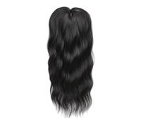 Curly Hairpiece - 18 Inch Long Natural Invisible Clips Heat Resistant Wig Add Volume with Synthetic Fibers Natural Looking Artificial Hair Clip | for Women Ladies