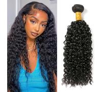 Curly Human Hair Bundle Unprocessed Brazilian Virgin Afro Kinkys Remy Hair Extensions Natural Color (100+/-5g)/pc 24INCH