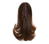 Curly Synthetic Fiber Hair Extensions Claw Clip Ponytail Hairpiece For Women Various Hairstyles Everyday Wear Claw Clip Ponytail