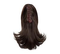 Curly Synthetic Ponytail Extension Claw Clip Hairpiece Hair Styling Clip On Hair Extension For Women Casual Wear Claw Clip Ponytail