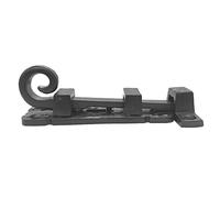 Curly Tail Door Bolt 4” (102mm) in Black Antique FF51