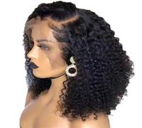 Curly Wig Long Wigs for Black Women Loose Deep Wave Lace Front with Baby Hair Wig Middle Part Synthetic Natural Crimps Curls Hair Replacement Wigs,26in