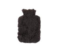 Curly Wool 2L Hot Water Bottle Cover Fenland England Brown One Size