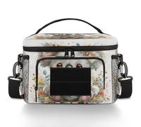 CURLYOOT Cute Cartoon Koala Tactical Lunch Bag Large Insulated Lunch Box for Women Men, Leakproof Cooler Bag with Shoulder Strap, Lunchbox for Work Picnic Travel