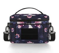 CURLYOOT English Bulldog Funny Dog Tactical Lunch Bag Large Insulated Lunch Box for Women Men, Leakproof Cooler Bag with Shoulder Strap, Lunchbox for Work Picnic Travel