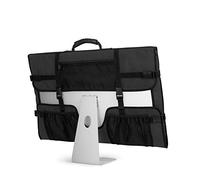 CURMIO Travel Carrying Bag for Apple iMac 21.5" and iMac 24" Desktop Computer, Protective Storage Case Monitor Dust Cover with Rubber Handle for 21.5" iMac Screen(Patent Pending), Black