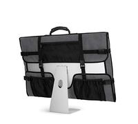 CURMIO Travel Carrying Bag for Apple iMac 21.5" and iMac 24" Desktop Computer, Protective Storage Case Monitor Dust Cover with Rubber Handle for 21.5" iMac Screen(Patent Pending), Grey