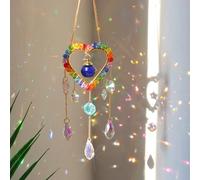 Curntiy Mini Hanging Urn for Ashes Window car Hanging for Ashes Color Suncatcher urn for Ashes Mini Urns for Human Ashes,Little Decorative Keepsake Small urn Miniature Ashes Holder Tiny Sharing Urn