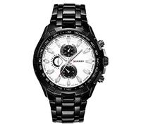 CURREN Men's Fashion Waterproof Stainless Steel Quartz Analog Wrist Watch