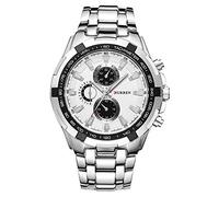 CURREN Men's Fashion Waterproof Stainless Steel Quartz Analog Wrist Watch