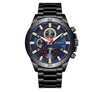 CURREN Original Men's Sports Waterproof Stainless Steel Quartz Wrist Watch 8275 (Rose Gold All Black)
