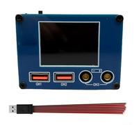 Current Analyzer for Mobile Device Motherboard Testing Featuring 0.1mA Current Detection and PC-Based Data Synchronization (Analyzer +1-6 Cords)