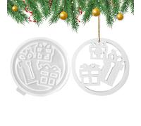 Current Box Silicone Mold, Christmas Silicone Mold | Candlestick Base Tealight Holder,Candlestick Base Shape Home Decoration,Non-Adhesive Candle Shape for Creative Crafts