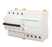 Current Circuit Breaker, Circuit Breaker Air Switch Leakage Protection AC400V 4P and N Fast Arc Extinguishing Horizontal Installation for Industrial Site Pushbutton Switches Automatic switch