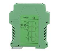 Current Conditioner, Akozon 0-20mA to 0-10V Current Isolator Transmitter 4-20mA PLC Detect Conditioner DC 24V(1 in 2 out, 4-20mA to 4-20mA)